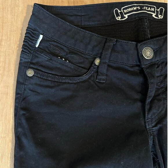 Robin's Jean Women's Black Style#SP9911 Made in USA Size 25 - Picture 5 of 15